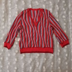 Multicolor blouse  size 4 Aldomartins